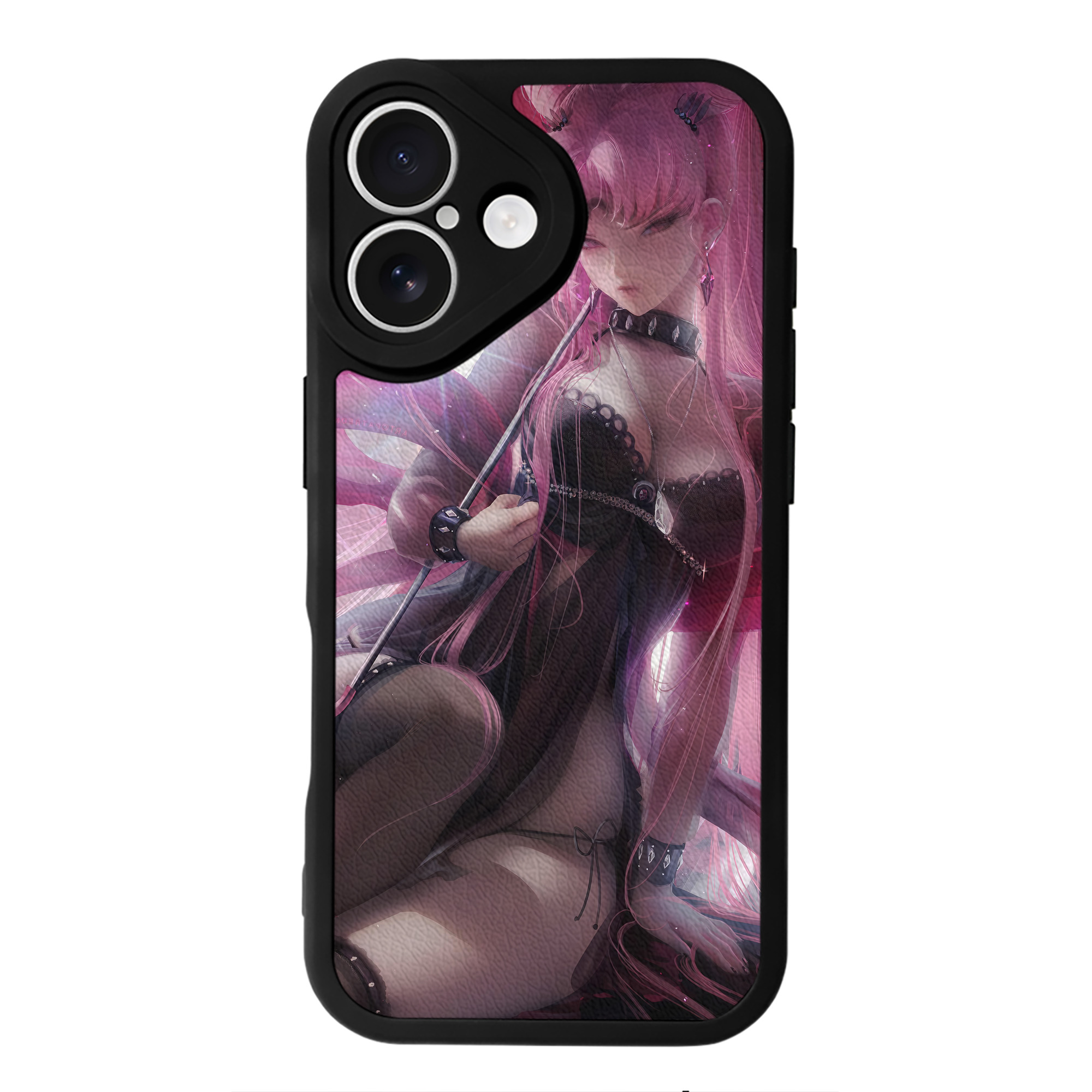 （画像用） 美少女戦士セーラームーン Sailor Moon 【iPhone 16シリーズ対応】シリコンスマホケース（レザー調） 材質：シリコン
